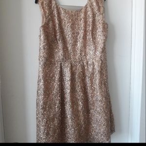 Decode gold party dress